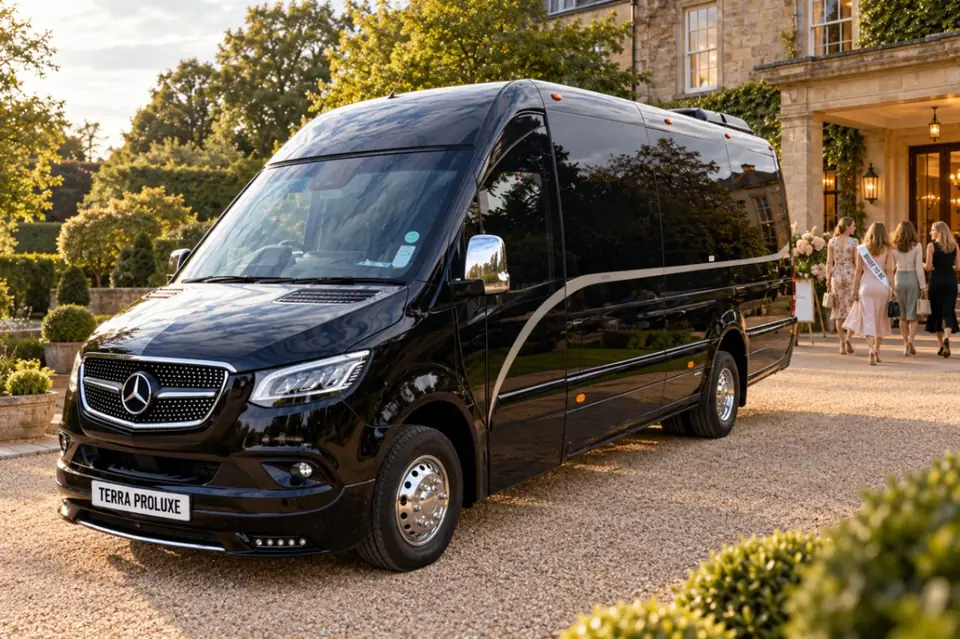 Mercedes-Benz Sprinter 2026 — 16-Seat Executive Luxury exterior